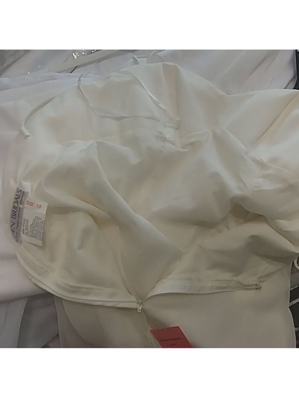 NWT Eden Bridals Classic Ivory Simple Sweetheart Destination Wedding dress 10 - Picture 8 of 8